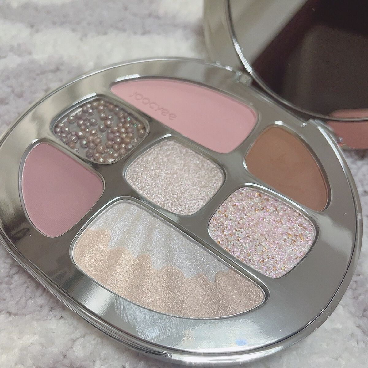 貝殻マルチパレット/Joocyee/アイシャドウパレットを使ったクチコミ（2枚目）
