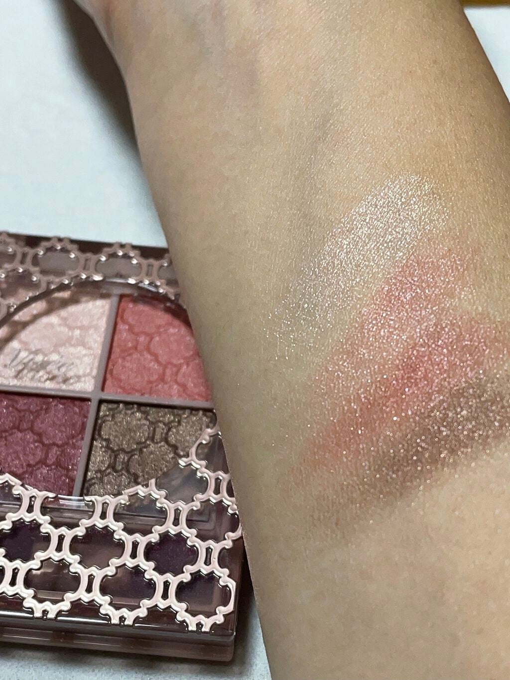 グロッシーリッチ アイズ N/Visée/アイシャドウパレットを使ったクチコミ(3枚目)