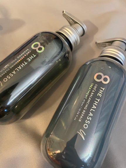 エイトザタラソ ユー CBD&リフレッシング クレンズ 美容液シャンプー/CBD&バランシング ダメージリペア 美容液ヘアトリートメント/エイトザタラソ/市販シャンプーを使ったクチコミ(1枚目)