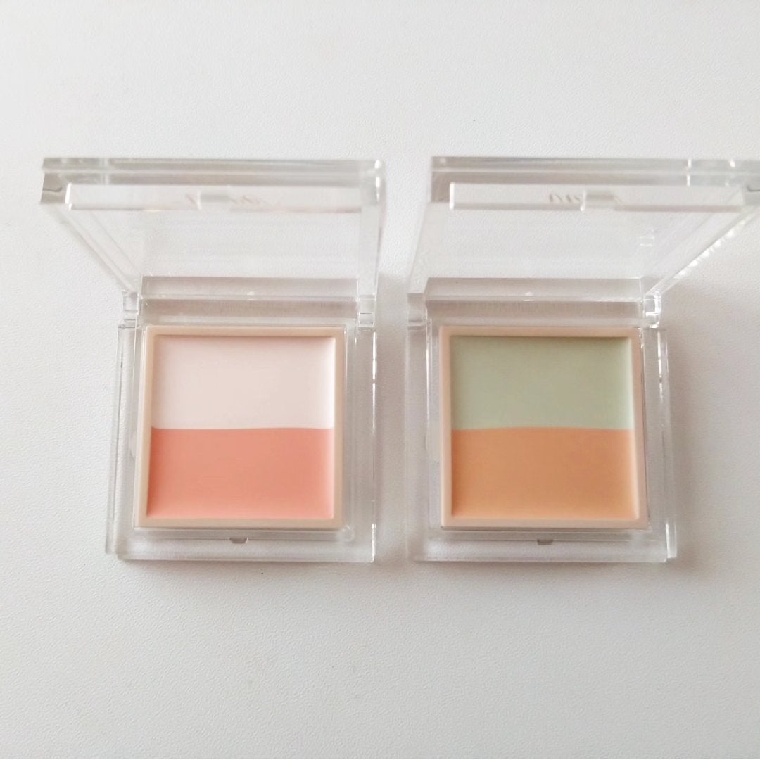 カラーデュオ トリック コンシーラー/Visée/パレットコンシーラーを使ったクチコミ(4枚目)