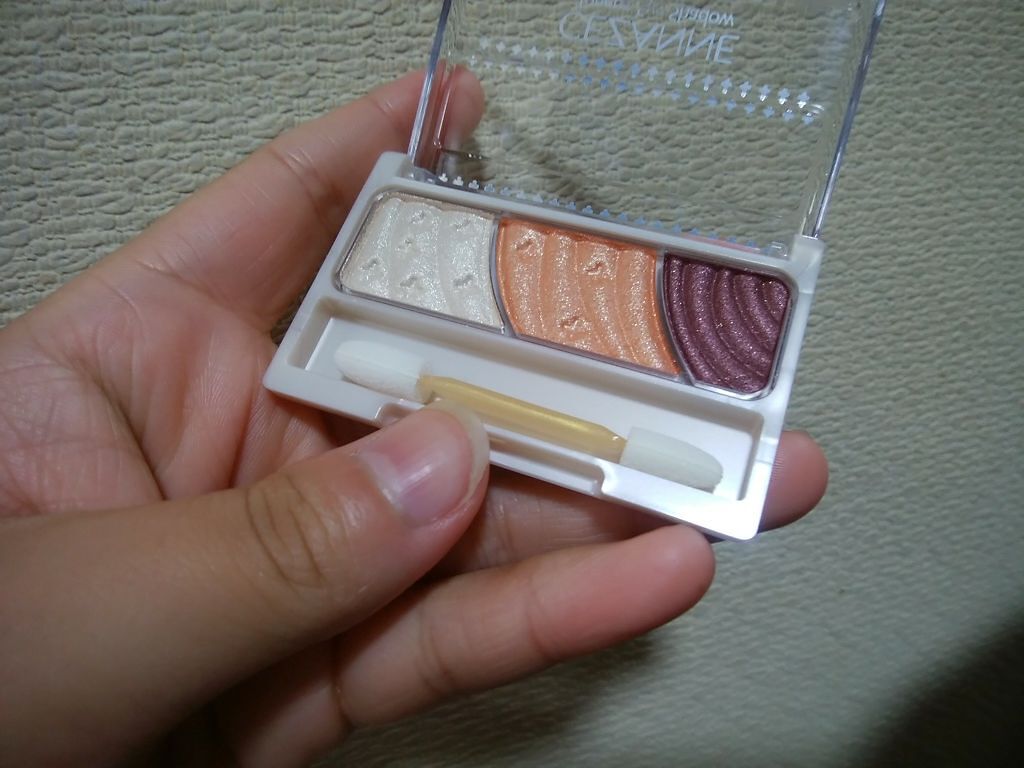 トーンアップアイシャドウ/CEZANNE/アイシャドウパレットを使ったクチコミ(1枚目)