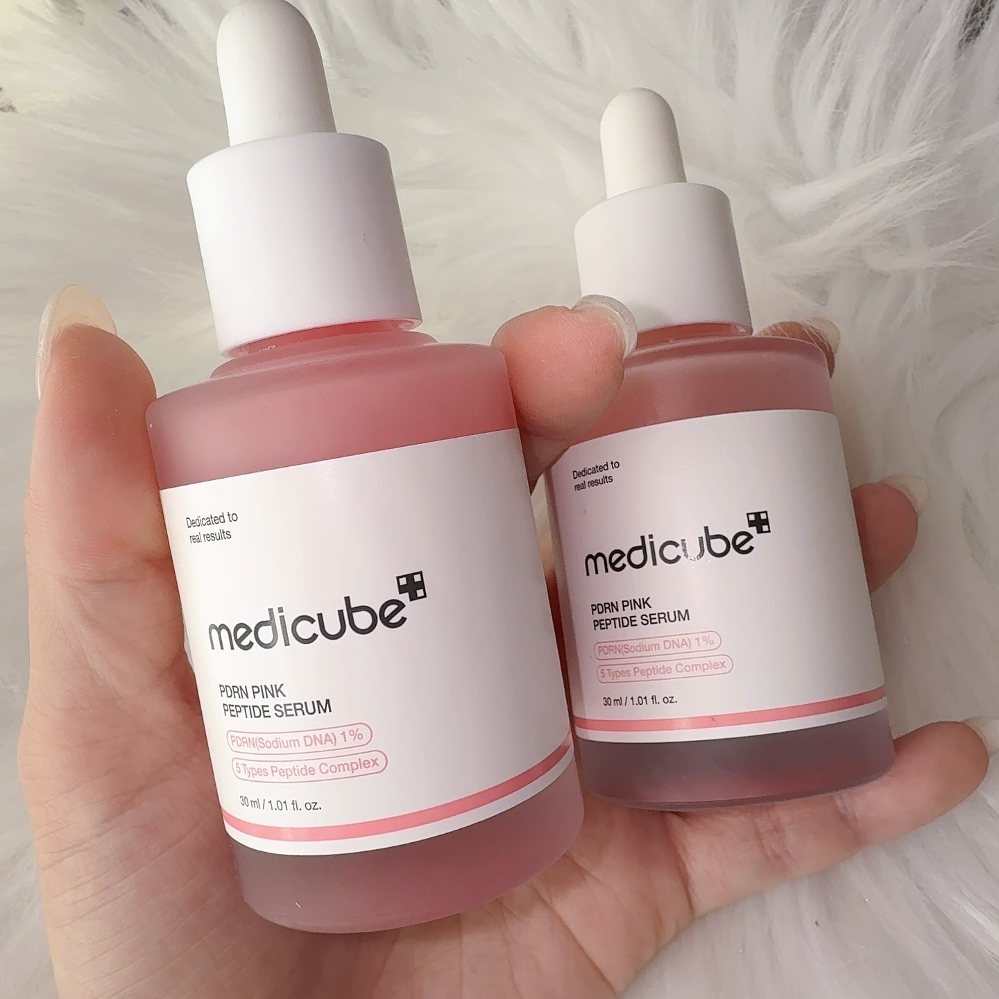 PDRNピンクアンプル PDRN 10,000ppm配合/MEDICUBE/美容液を使ったクチコミ（3枚目）