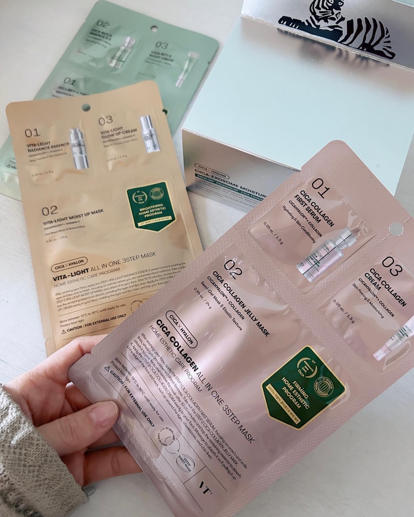 ビタライトオールインワン３ステップマスク/VT/シートマスク・パックを使ったクチコミ（1枚目）