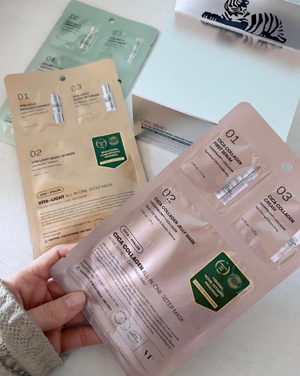 ビタライトオールインワン3ステップマスク/VT/シートマスク・パックを使ったクチコミ(1枚目)