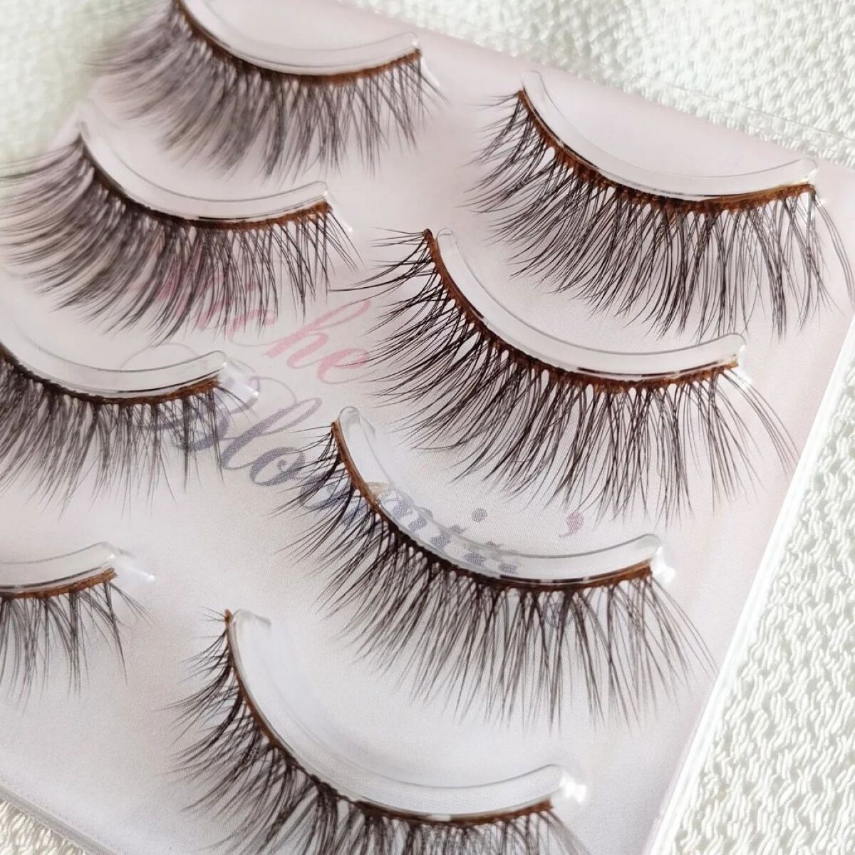 ミッシュブルーミン 3Dアイラッシュライン No.12 スウィートブラウン/ミッシュブルーミン/つけまつげを使ったクチコミ（2枚目）