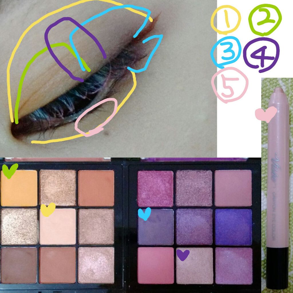 ジュエリーパレット/KISS NEW YORK/アイシャドウパレットを使ったクチコミ（3枚目）