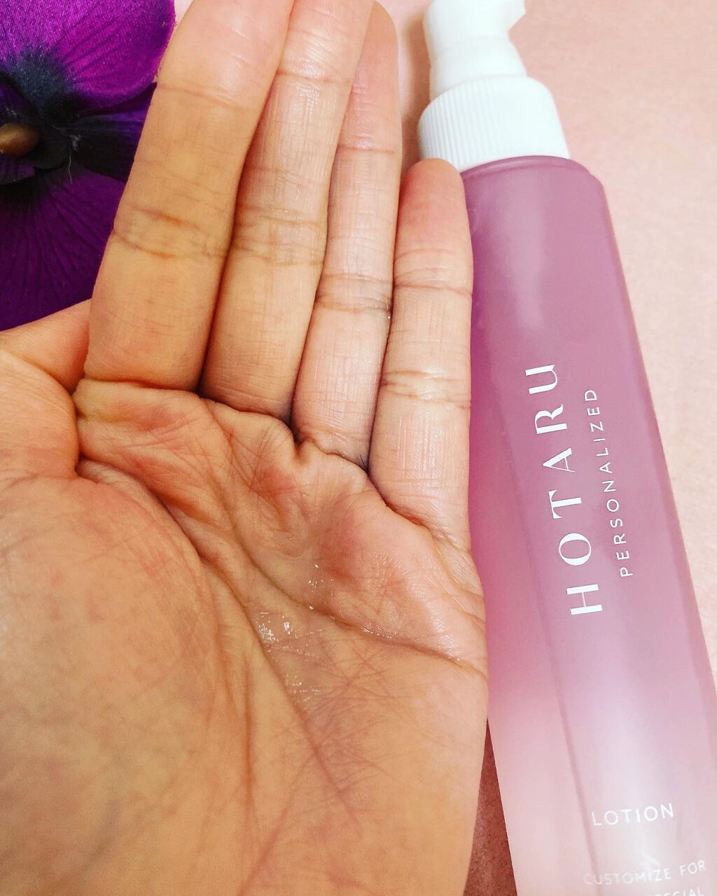 HOTARU PERSONALIZED LOTION/MOISTURIZER /HOTARU PERSONALIZED/スキンケアキットを使ったクチコミ(4枚目)