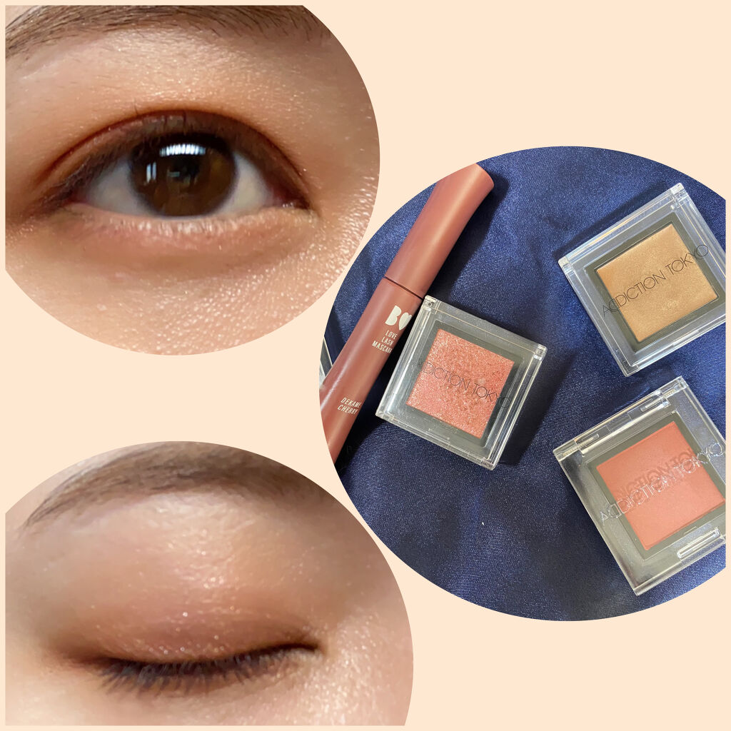 アディクション ザ アイシャドウ マット 025M Incarose/ADDICTION/単色アイシャドウを使ったクチコミ（1枚目）