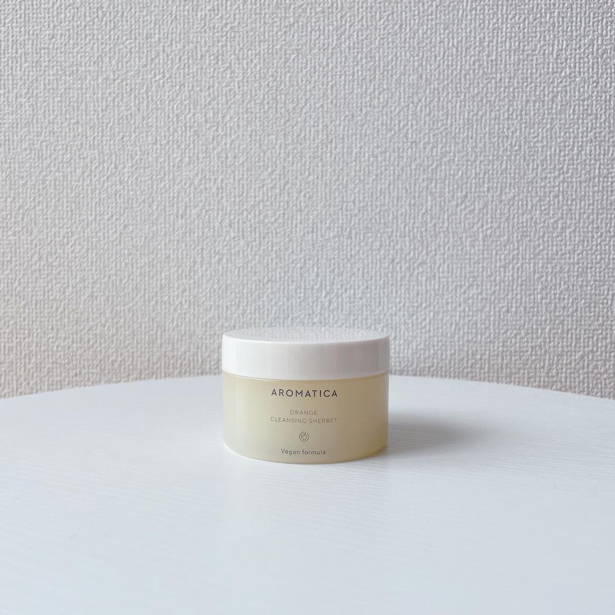 オレンジクレンジングシャーベット/AROMATICA/クレンジングバームを使ったクチコミ(2枚目)