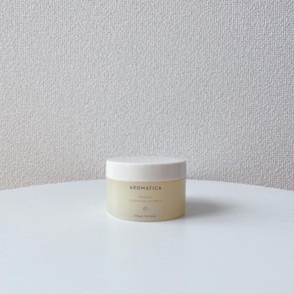 オレンジクレンジングシャーベット/AROMATICA/クレンジングバームを使ったクチコミ(2枚目)