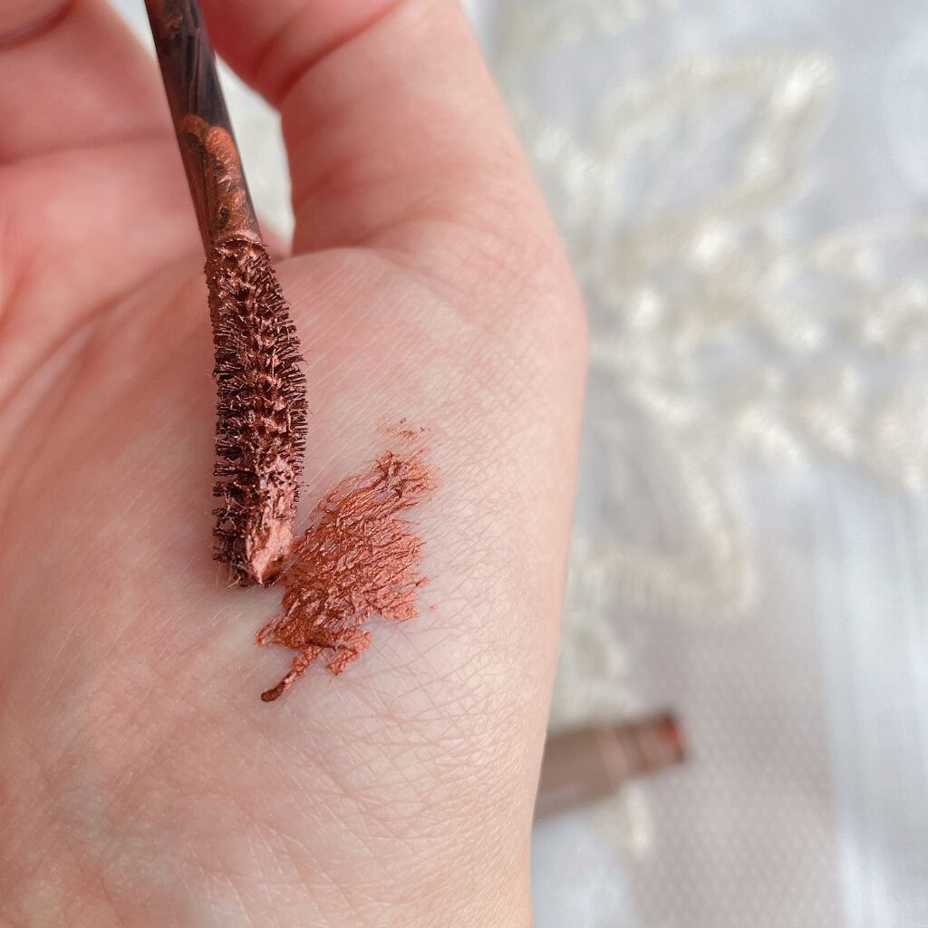 ラッシュ&アイブロウマスカラ 02 ラフテラコッタ/KIREI FACTORY/マスカラを使ったクチコミ（2枚目）