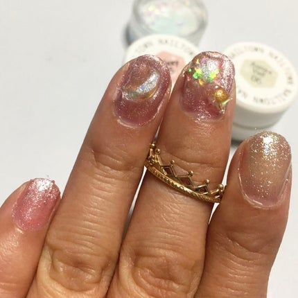 ネイルパーツ/セリア/ネイルチップ・パーツを使ったクチコミ(1枚目)