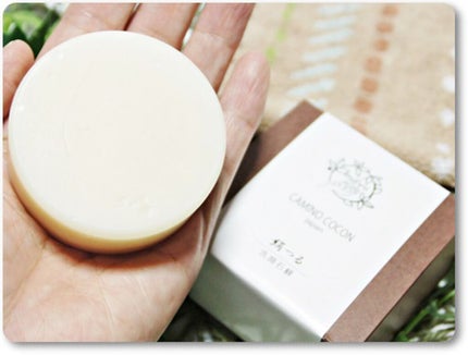 COCON 絹つる洗顔せっけん/CAMiNO COCON japan/洗顔石鹸を使ったクチコミ(4枚目)