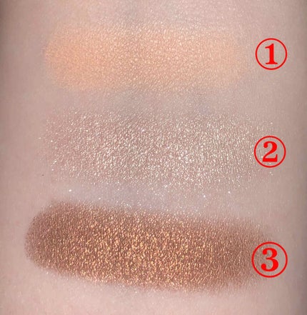 UR GLAM BLOOMING EYE COLOR PALETTE/U R GLAM/アイシャドウパレットを使ったクチコミ(3枚目)