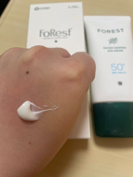 フォレスト エッセンスサンクリーム/FoRest by Greenfinger/日焼け止めローションを使ったクチコミ(5枚目)