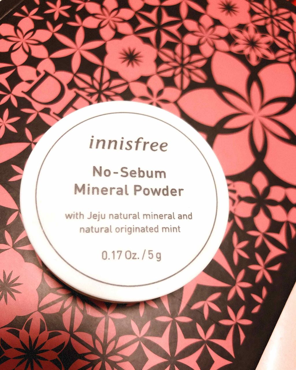 ノーセバム ミネラルパウダー/innisfree/ルースパウダーを使ったクチコミ（1枚目）