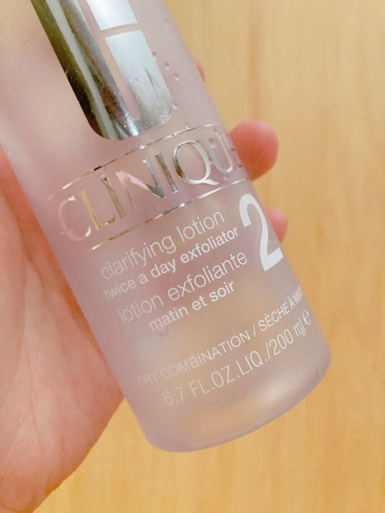 クラリファイング ローション 2/CLINIQUE/拭き取り化粧水を使ったクチコミ(2枚目)