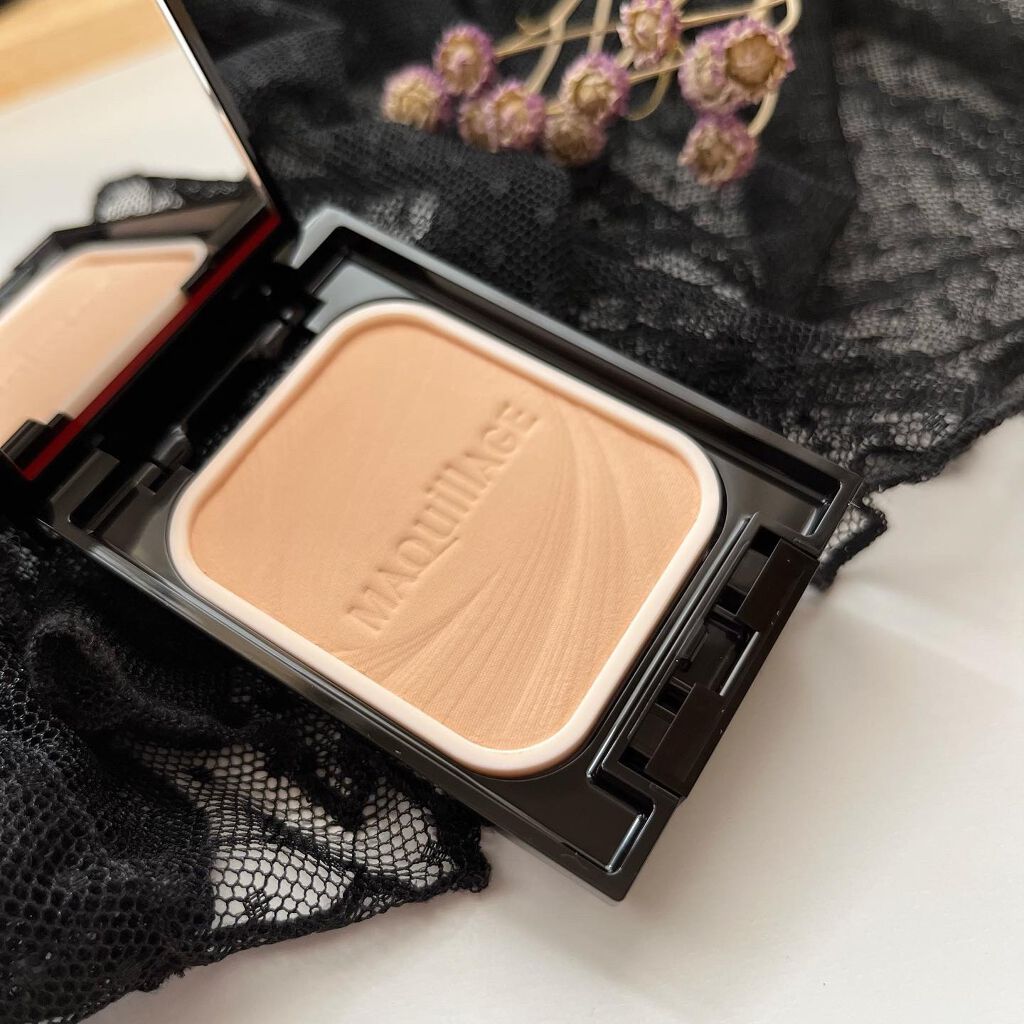 ドラマティックパウダリー EX/マキアージュ/パウダーファンデーションを使ったクチコミ(3枚目)