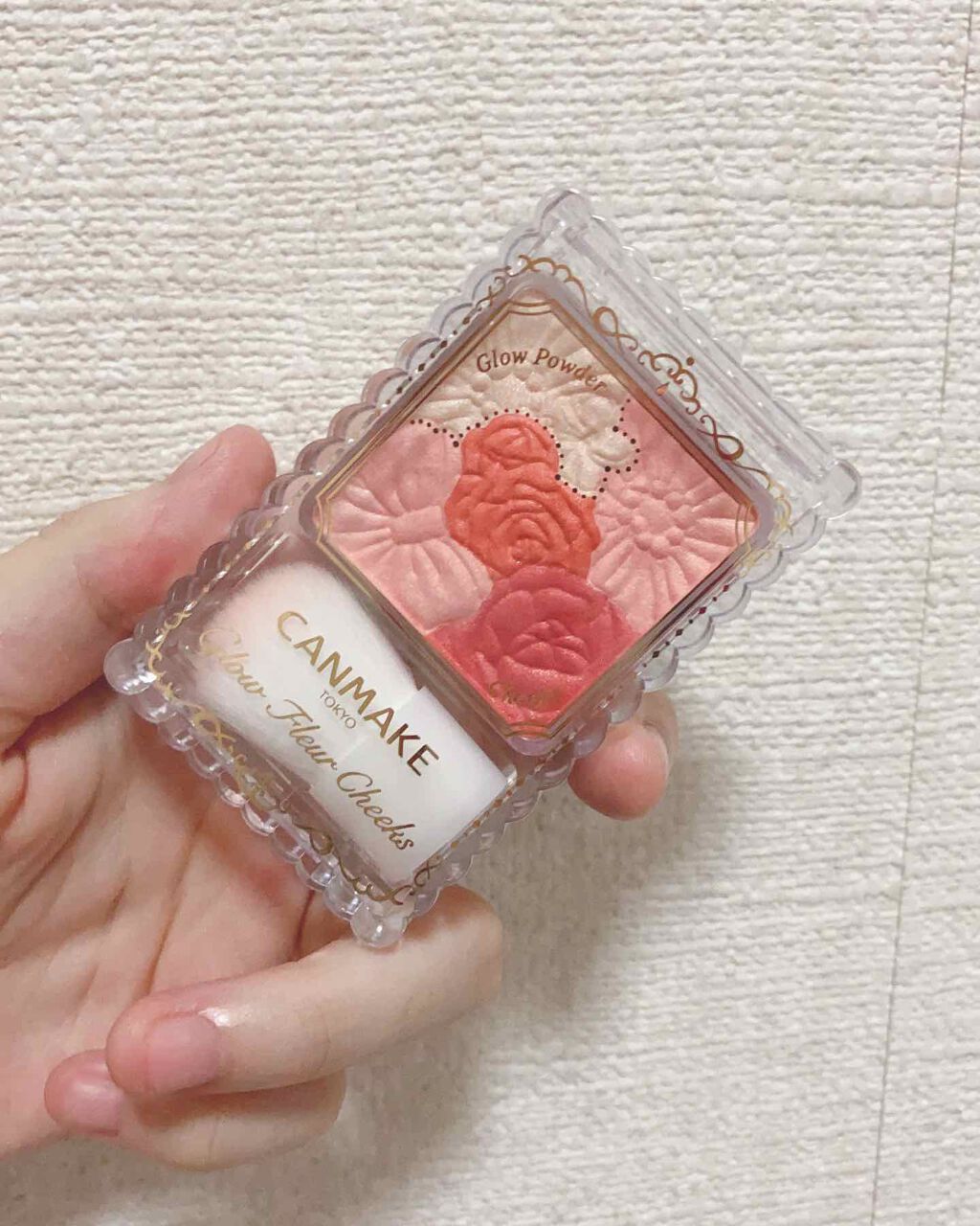 グロウフルールチークス/キャンメイク/パウダーチークを使ったクチコミ(2枚目)