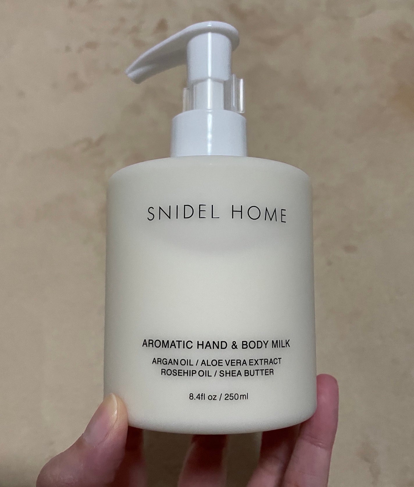 アロマティック ハンド&ボディ ミルク ピュアリネン/SNIDEL HOME/ボディミルクを使ったクチコミ(3枚目)