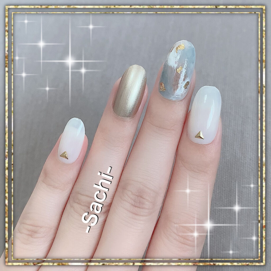 ネイルパーツ/セリア/ネイルチップ・パーツを使ったクチコミ（2枚目）