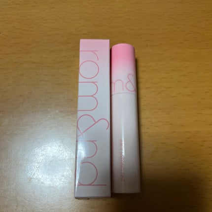 ジューシーラスティングティント 31 ベアアプリコット(BARE APRICOT)/rom&nd/リップティントを使ったクチコミ(1枚目)