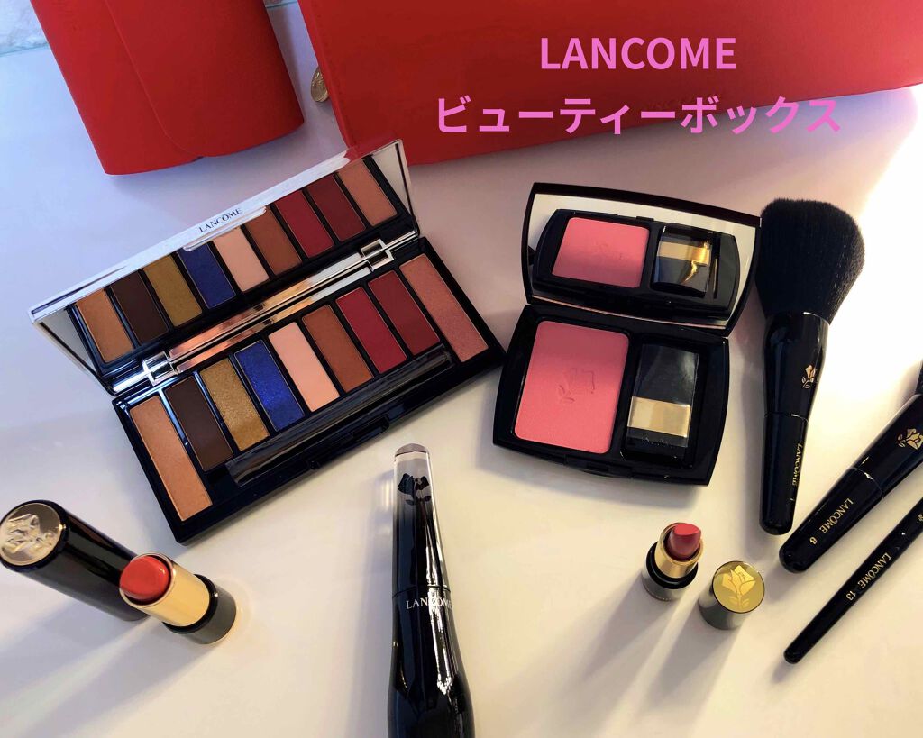 ビューティーボックス (クリスマスコフレ 2018)/LANCOME/メイクアップキットを使ったクチコミ(1枚目)
