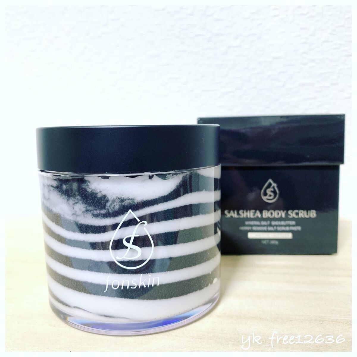 ソルシアボディスクラブ/fonskin/ボディスクラブを使ったクチコミ（1枚目）