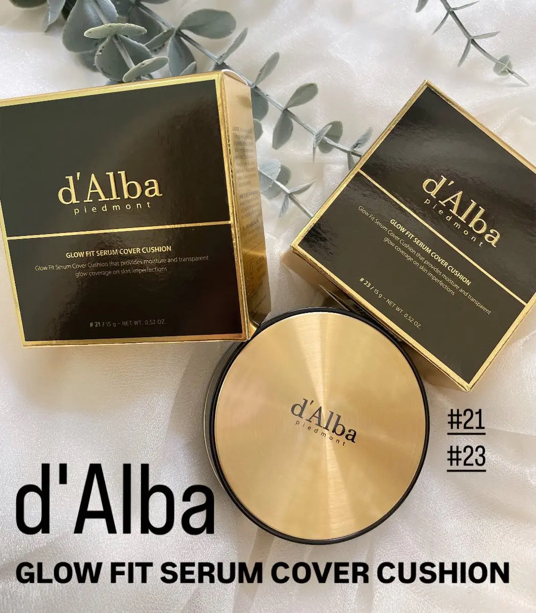 グロウフィットセラムカバークッション/ダルバ/クッションファンデーションを使ったクチコミ（1枚目）