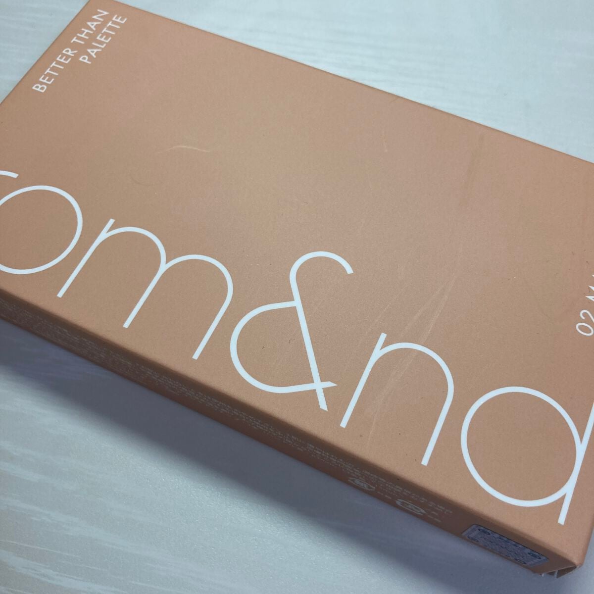 ベターザンパレット/rom&nd/アイシャドウパレットを使ったクチコミ(2枚目)