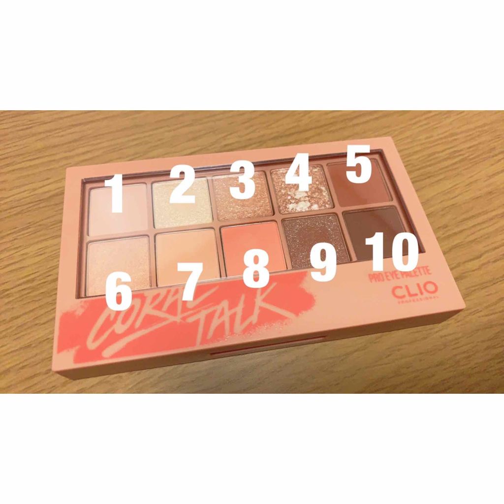 プロ アイ パレット/CLIO/アイシャドウパレットを使ったクチコミ(2枚目)