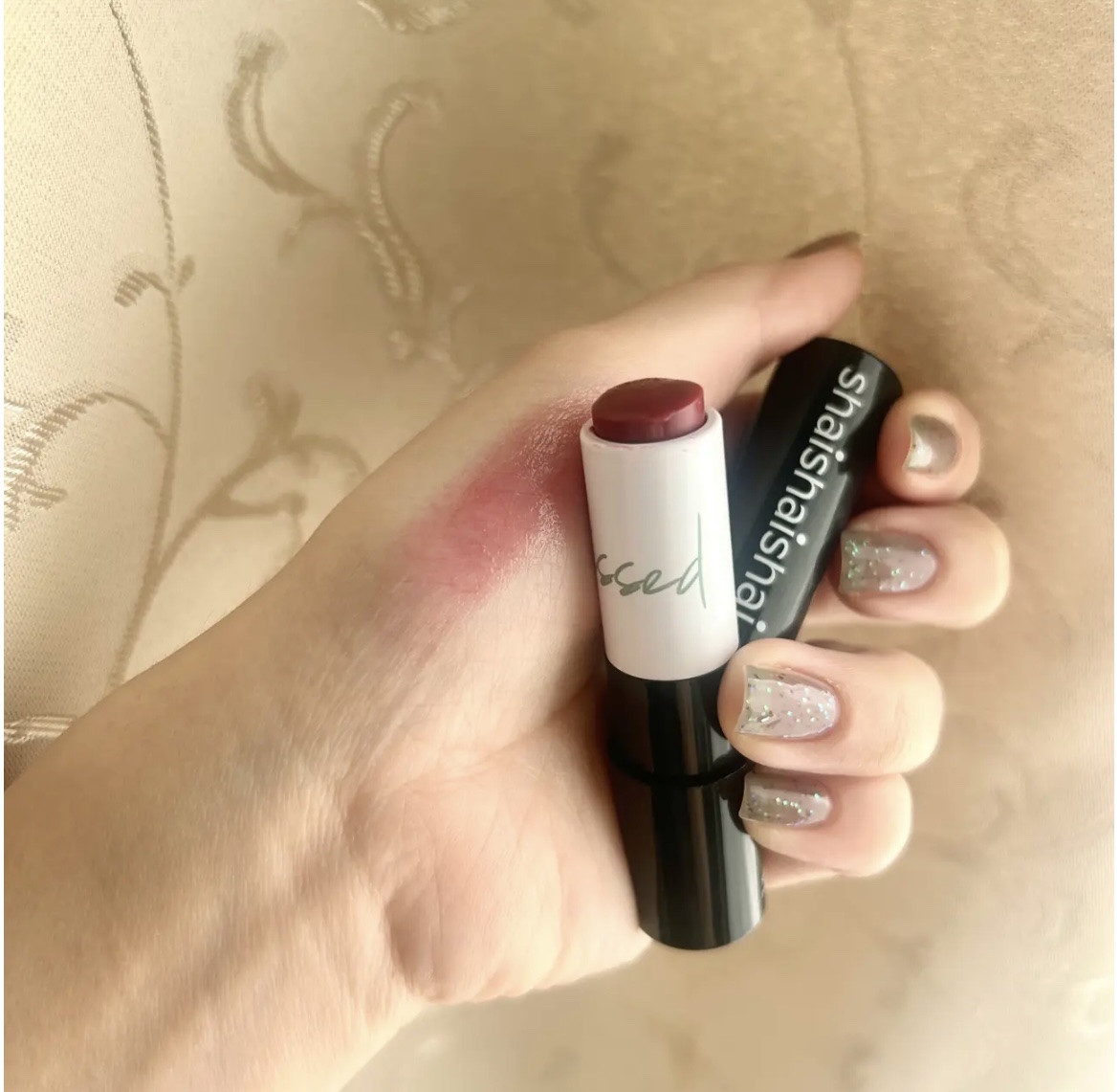 サンキスド プランプ リップバーム 03.Mauve Beach/shaishaishai/リップバームを使ったクチコミ（2枚目）