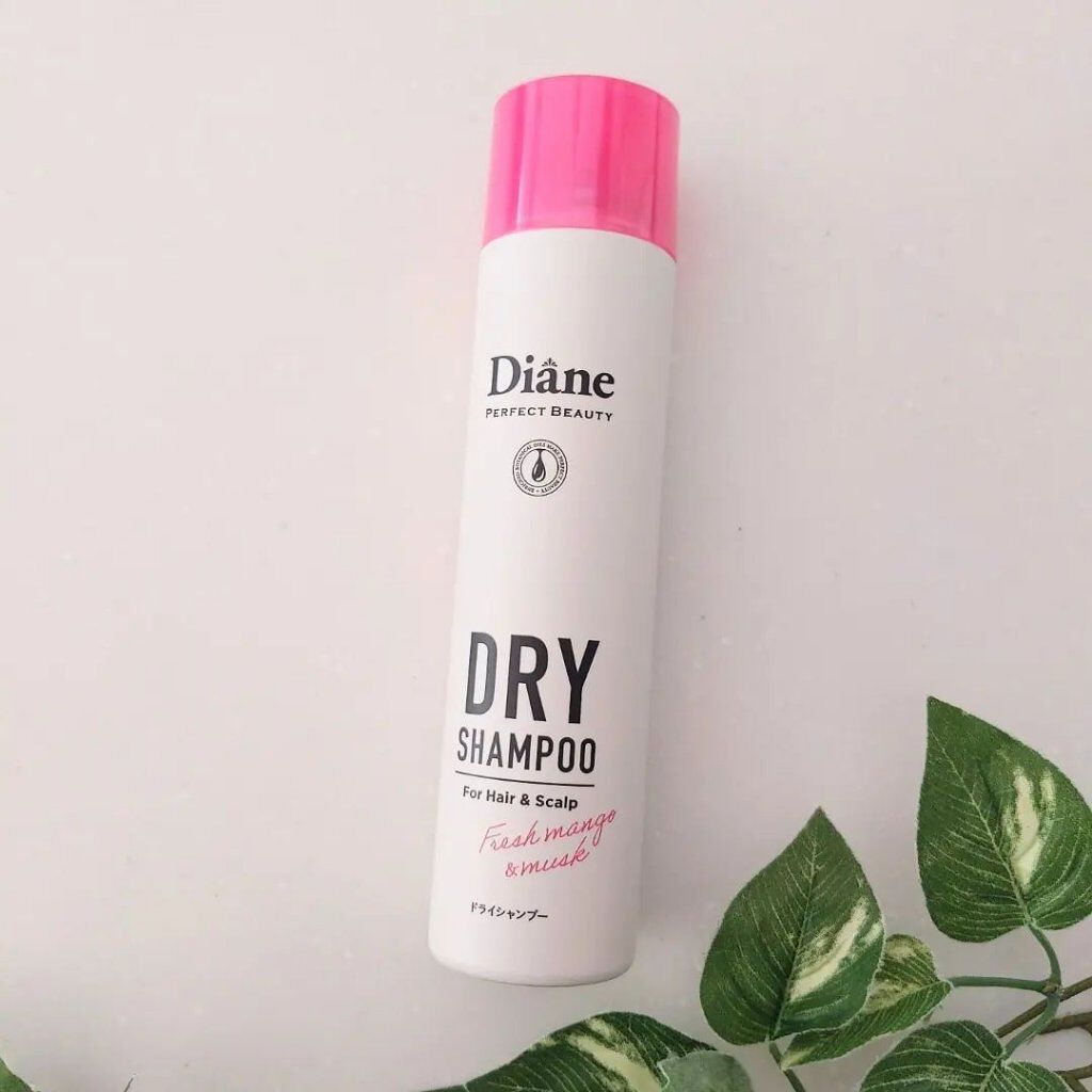 パーフェクトビューティー ドライシャンプー フレッシュマンゴー＆ムスクの香り/ダイアン/ドライシャンプーを使ったクチコミ（1枚目）