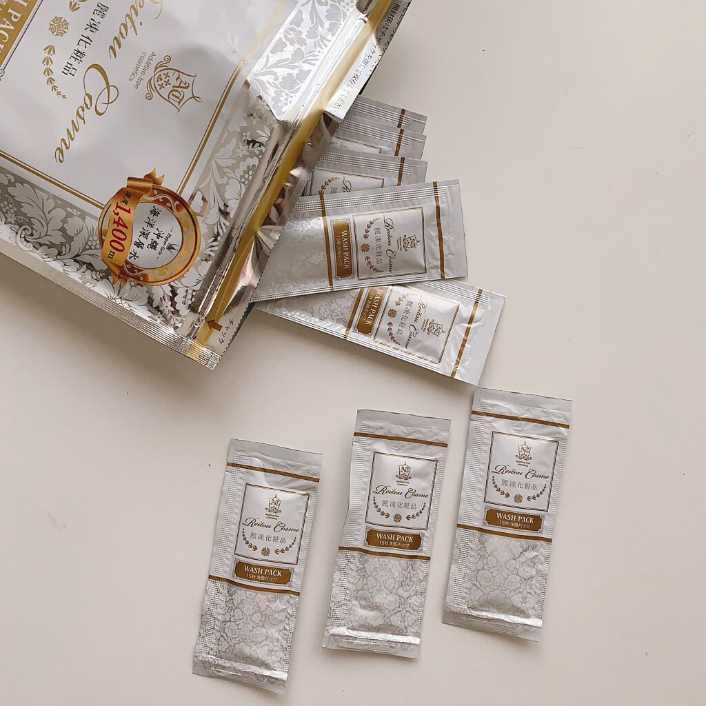 15秒洗顔パック/麗凍化粧品/その他洗顔料を使ったクチコミ(1枚目)