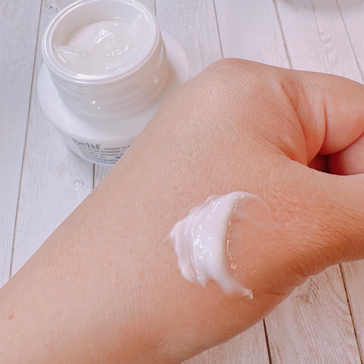 ザトゥルークリームモイスチャライジングバーム/belif/フェイスクリームを使ったクチコミ（3枚目）