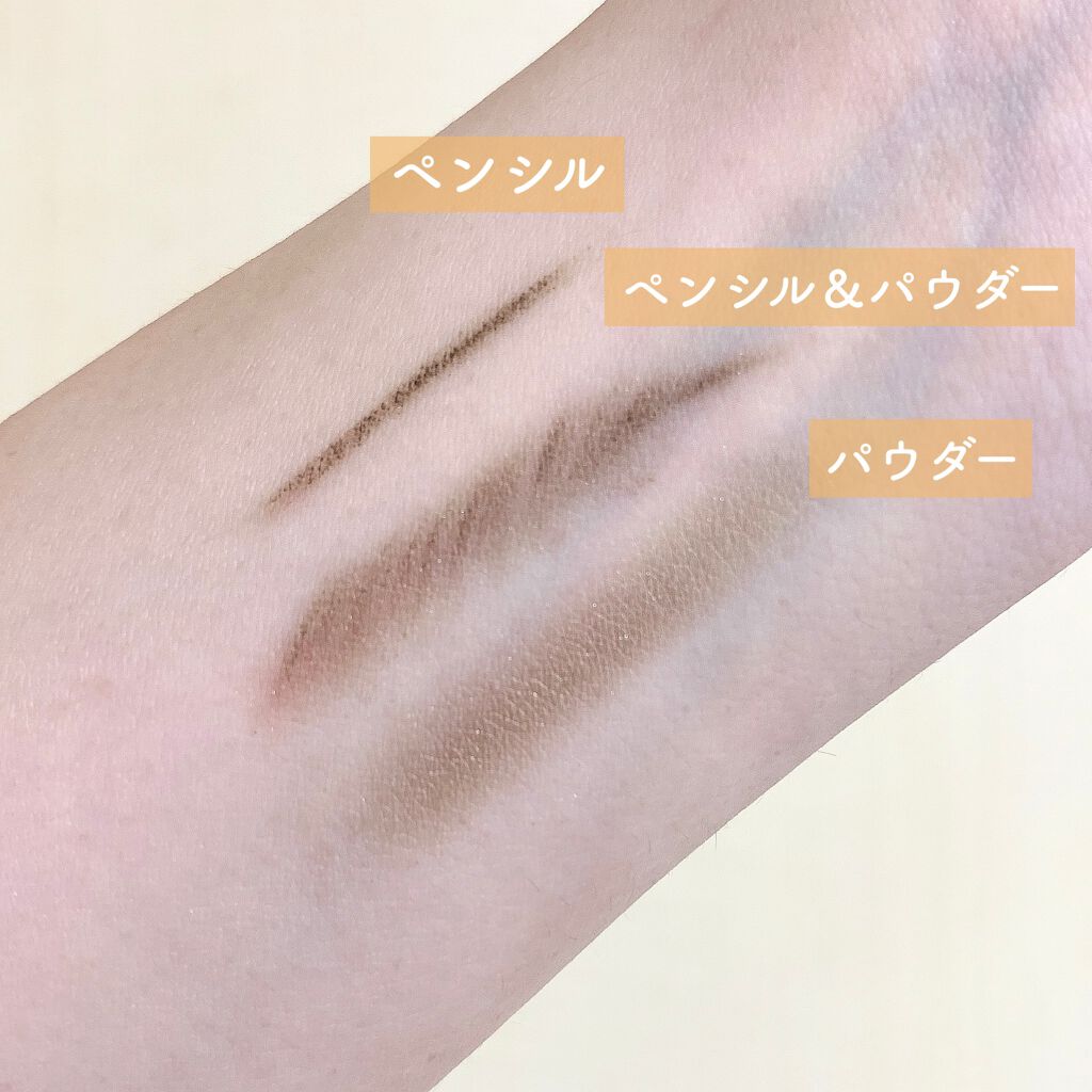 パウダー&ペンシル アイブロウEX/excel/アイブロウペンシルを使ったクチコミ(2枚目)