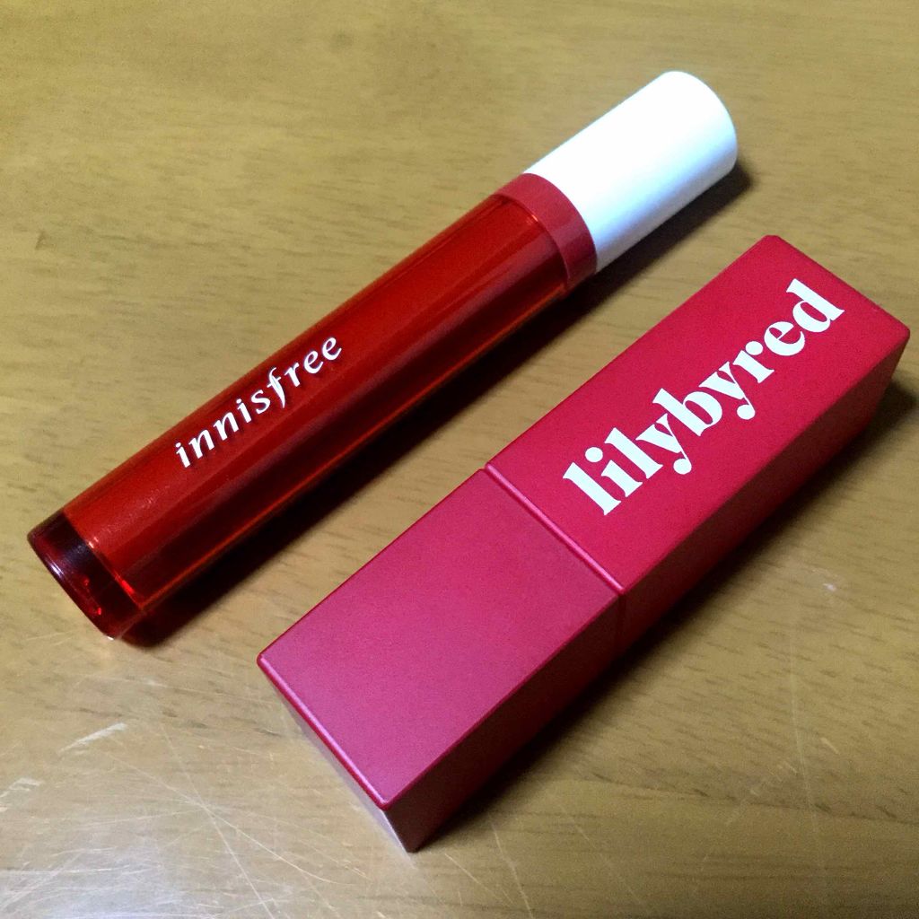 ブラッディライアー コーティングティント/lilybyred/リップティントを使ったクチコミ(1枚目)