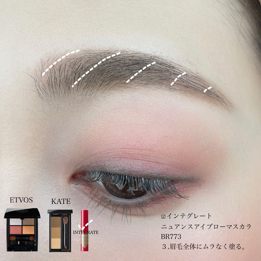 ケイト デザイニングアイブロウ3D/KATE/パウダーアイブロウを使ったクチコミ(4枚目)