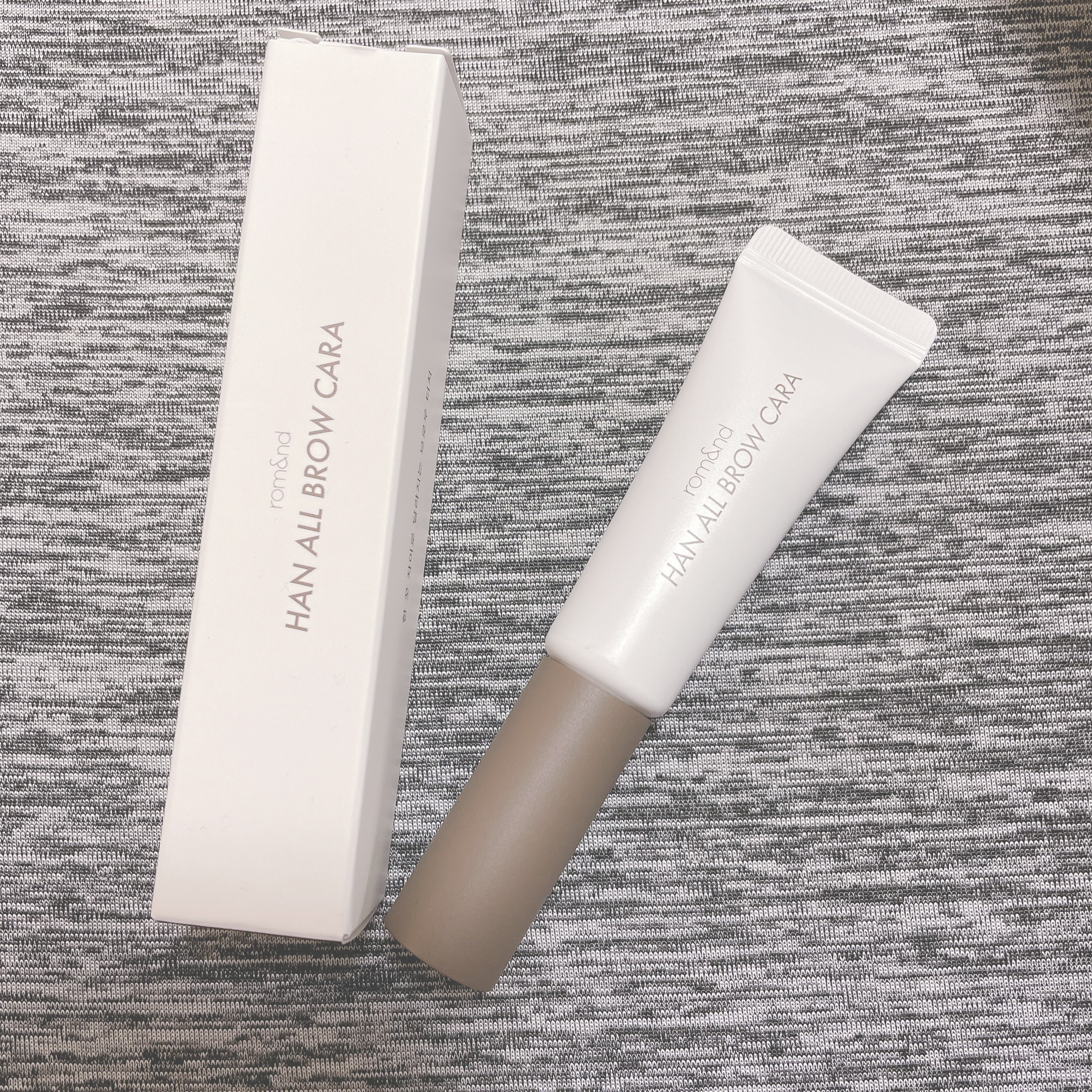 ハンオールブロウカラ/rom&nd/眉マスカラを使ったクチコミ（1枚目）