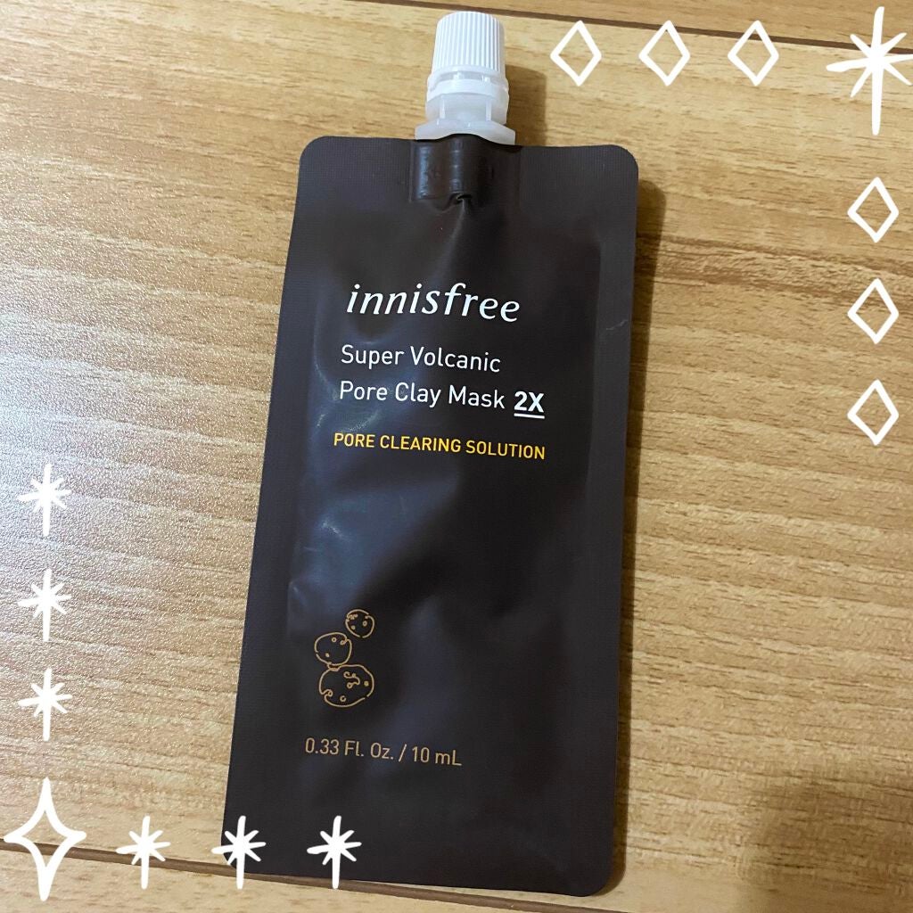 スーパーヴォルカニック ポア クレイマスク/innisfree/洗い流すパック・マスクを使ったクチコミ(1枚目)