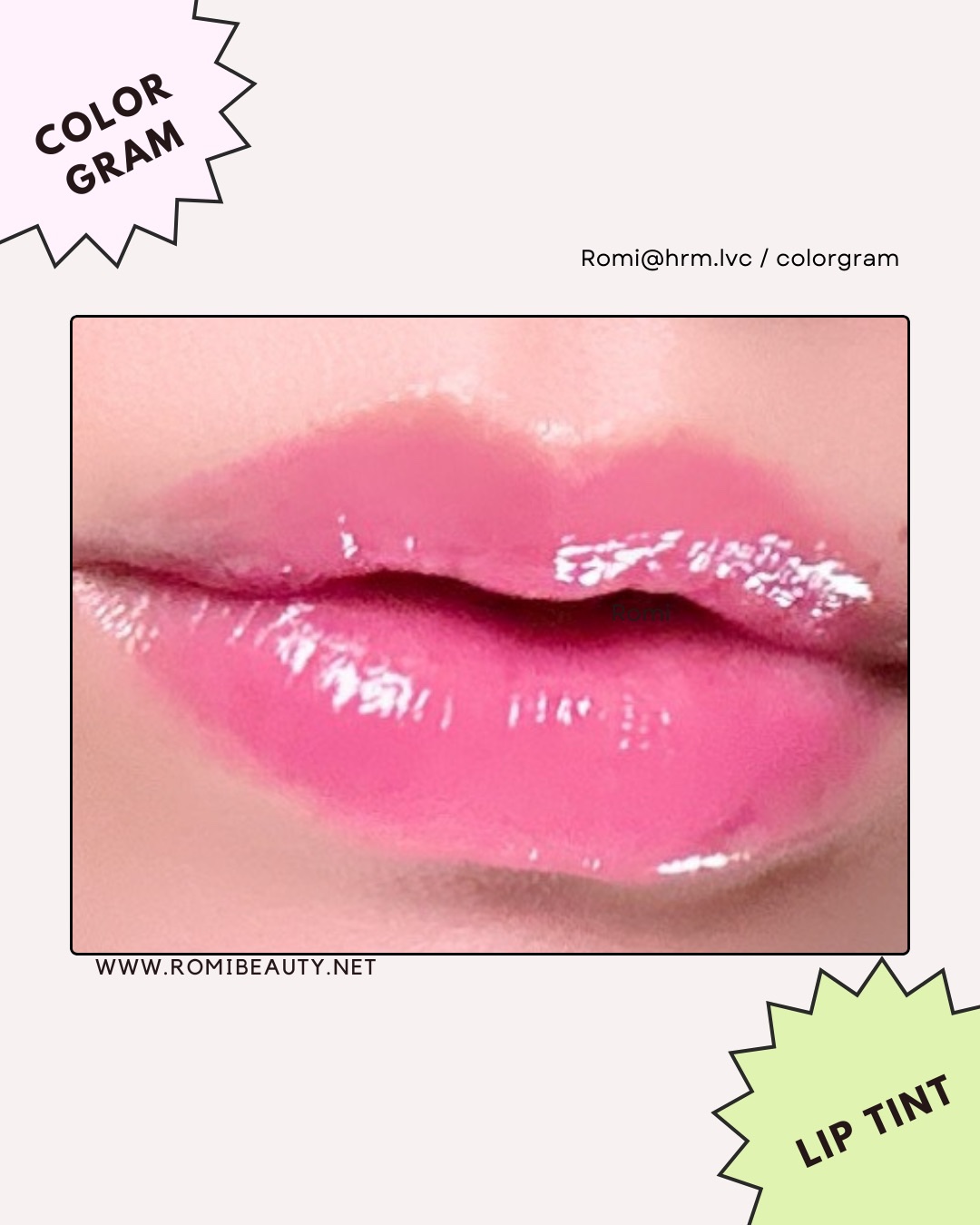 ティントリージャム 01.シャイン/Colorgram/リップティントを使ったクチコミ（3枚目）