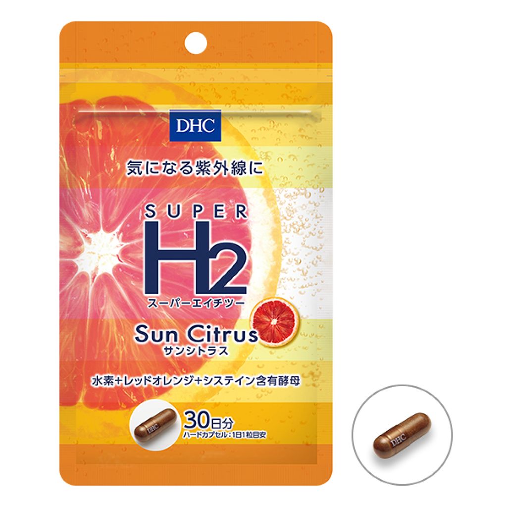 試してみた】スーパーエイチツー サンシトラス / DHCのリアルな口コミ ... DHC スーパーエイチツー 30日分 4袋セット