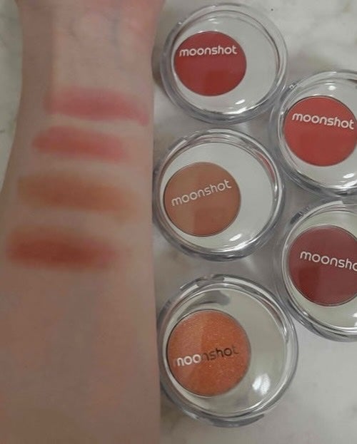 メルティングムードリップ&チーク/moonshot/ジェル・クリームチークを使ったクチコミ(2枚目)