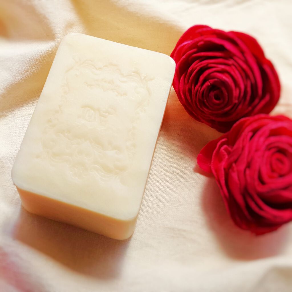 薔薇はちみつ石鹸/麗凍化粧品/洗顔石鹸を使ったクチコミ(1枚目)