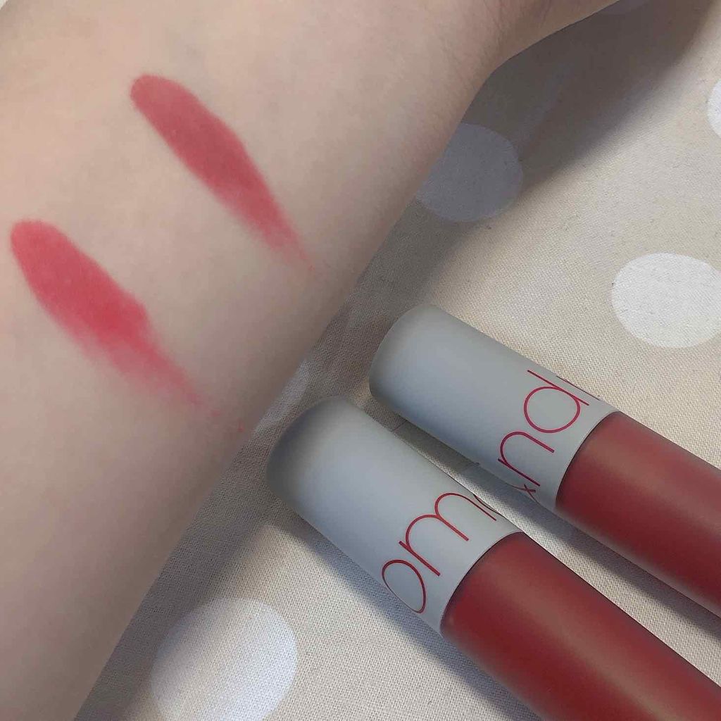 ゼロベルベットティント/rom&nd/リップティントを使ったクチコミ（3枚目）