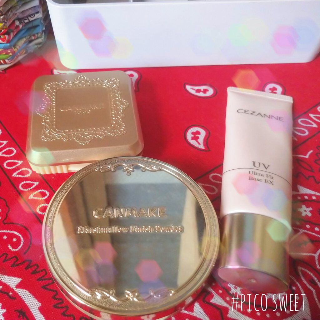 マシュマロフィニッシュファンデーション/キャンメイク/パウダーファンデーションを使ったクチコミ（1枚目）