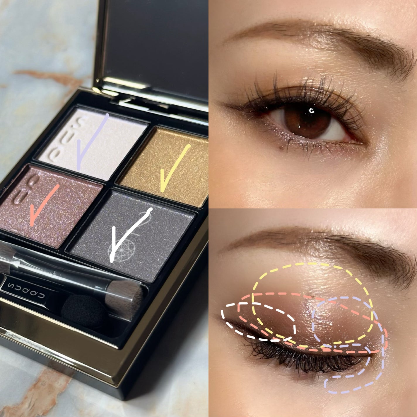 ケイト デザイニングアイブロウ3D/KATE/パウダーアイブロウを使ったクチコミ(3枚目)