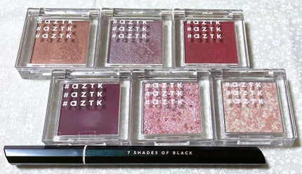 7 SHADES OF BLACK/UZU BY FLOWFUSHI/リキッドアイライナーを使ったクチコミ(2枚目)