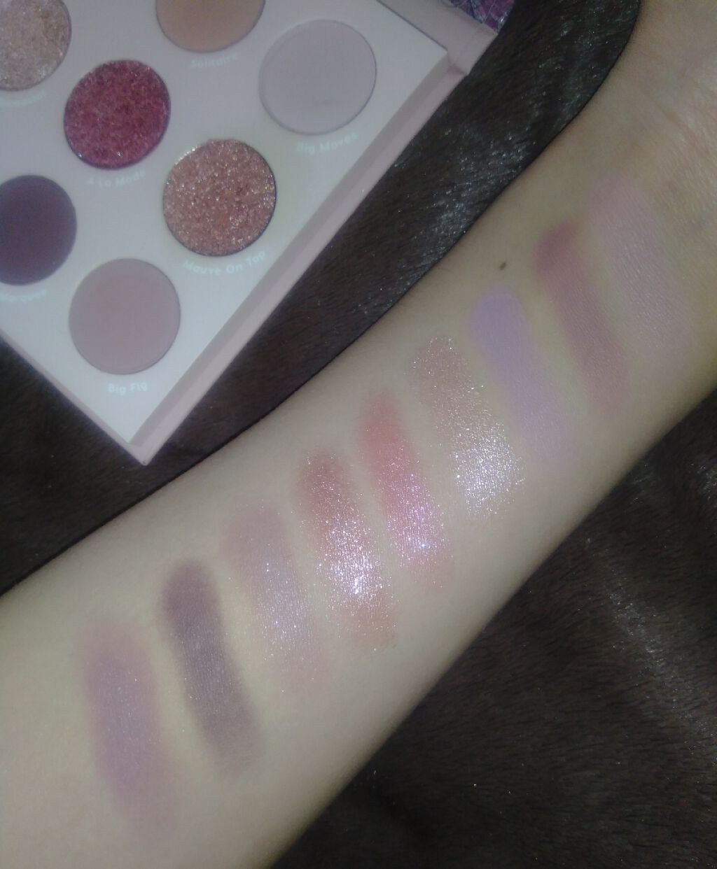 Making Mauves/ColourPop/アイシャドウパレットを使ったクチコミ（2枚目）