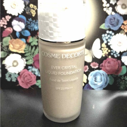 エバークリスタル リキッドファンデーション/DECORTÉ/リキッドファンデーションを使ったクチコミ(1枚目)